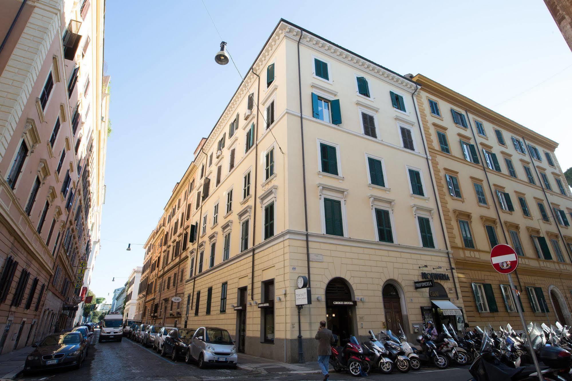 Crosti Hotel Rome Exterior photo